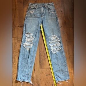 Women’s American Eagle Outfitters Light Blue Strigid Jeans